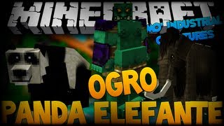 Mo Industrial Creatures #4 "ELEFANTE, OGROS E PANDAO"