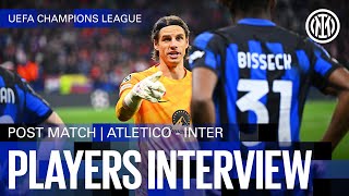 SOMMER AND DE VRIJ | ATLETICO MADRID 2-1 INTER (3-2 on penalties) | PLAYERS INTERVIEW 🎙️⚫🔵??