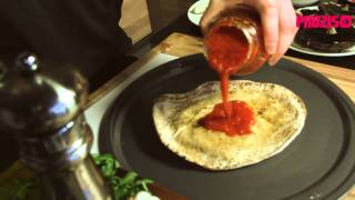 Healthy Pita Pizza