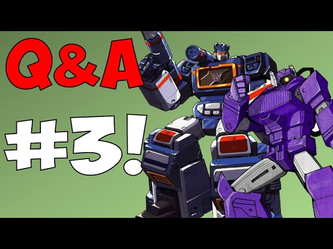 SOUNDWAVE OR SHOCKWAVE? (Q&A #3)