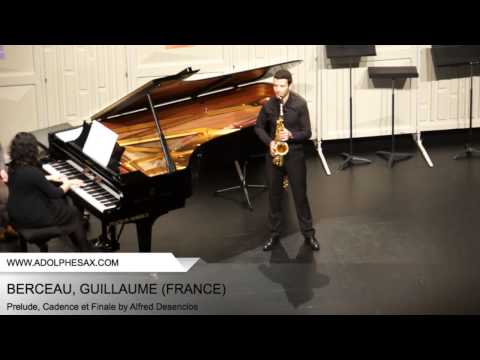 Dinant 2014 - BERCEAU Guillaume (Prelude, Cadence et Finale by Alfred Desenclos)