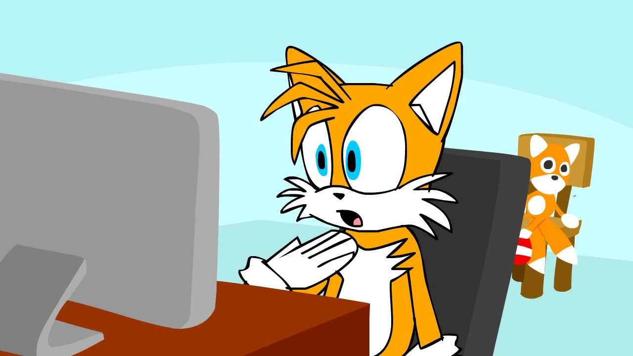 Tails Reacts To "What Does The Fox Say?" - YouTube