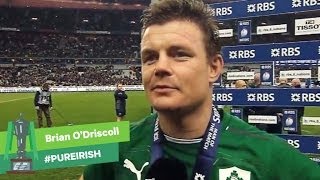 Brian O'Driscoll on his last appearance for Ireland | Six Nations Rugby