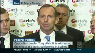 #BattleRort Tony Abbott tells Guardian Australia journalist Bridie Jabour to 'calm down'