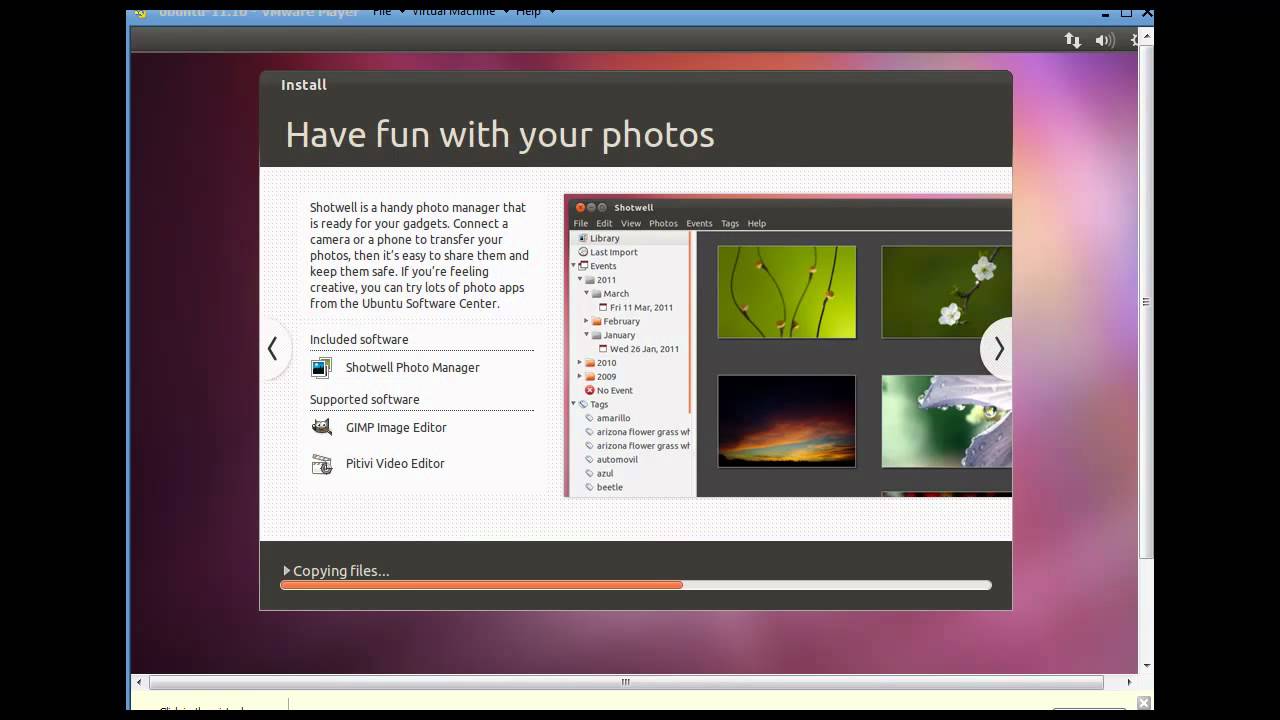 Install Ubuntu 11.10 in a VMware virtual machine - YouTube