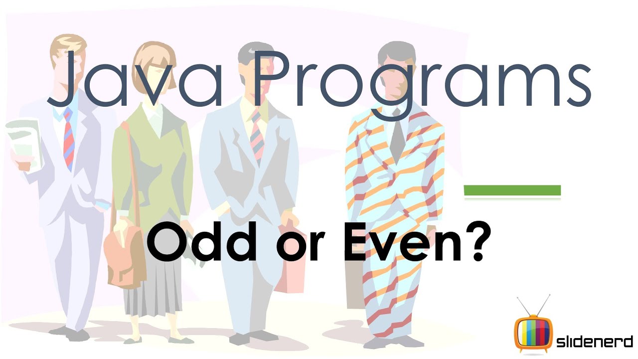 Odd Or Even Jave Program