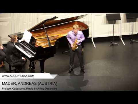 Dinant 2014 - Mader, Andreas - Prelude, Cadence et Finale by Alfred Desenclos