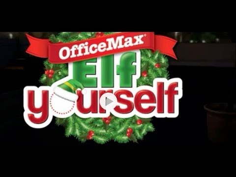 How To Elf Yourself by OfficeMax iPad App Video Demo