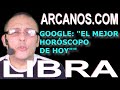 Video Horóscopo Semanal LIBRA  del 22 al 28 Noviembre 2020 (Semana 2020-48) (Lectura del Tarot)