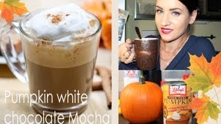 Pumpkin spice white chocolate Mocha 🍁 Herbstival I    | rebeccafloeter