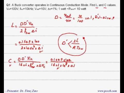 PEEEB.- TUTORIAL 5.- NON-ISOLATED DC-DC CONVERTERS - YouTube