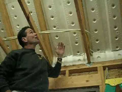 Insulate roof foam baffles ventilation - Mr. Hardware - YouTube