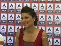 Nigar Khan speaks to media on her new Bollywood show on ABP news