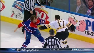 Milan Lucic vs Luke Gazdic Dec 12, 2013