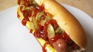 Comment faire un Hot dog New yorkais | FastGoodCuisine