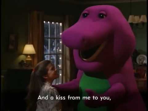 I LOVE YOU - Barney Xmas style - YouTube