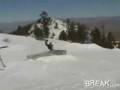 Francis fait du ski chute gamelle