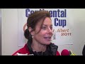 2011 WFG Continental Cup of Curling Draw 10 Media Scrum