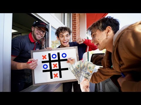 Beat Me In Tic Tac Toe, WIN $100!!