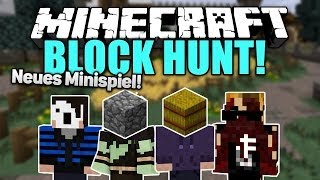 NEUES MINIGAME! - Minecraft Block Hunt | ungespielt