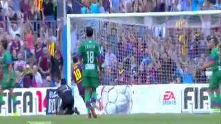 HD Barcelona vs Levante 7-0 All Goals And Full Match Highlights 08.18.2013