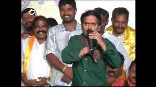 Comedian VenuMadhav's  Attractive Speech In TDP Campaign