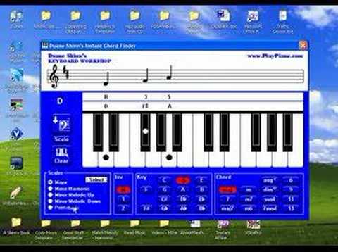 Instant Piano Chord Finder Software You Can Download! - YouTube