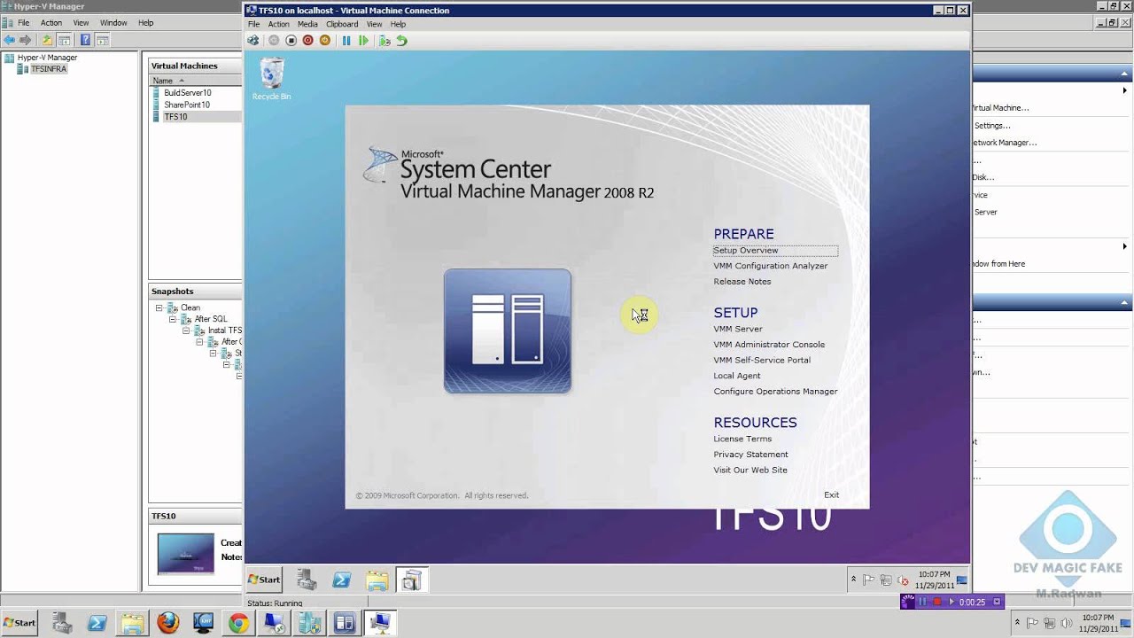 Install SCVMM (System Center Virtual Machine Manager) Admin Console on ...