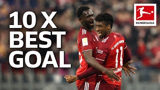 RECORD STREAK! 1️⃣0️⃣ Best Goals From 1️⃣0️⃣ Title Wins