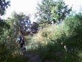 Descente en sous-bois