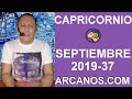 Video Horscopo Semanal CAPRICORNIO  del 8 al 14 Septiembre 2019 (Semana 2019-37) (Lectura del Tarot)