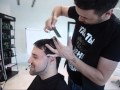 Мужская стрижка на короткие волосы от Руслана Тажиева Мужская стрижка на короткие волосы от Руслана Тажиева
