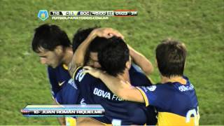 Gol de Riquelme. Tigre 0 - Boca 1. Fecha 15. Torneo Final 2014. FPT