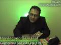 Video Horóscopo Semanal CAPRICORNIO  del 12 al 18 Agosto 2007 (Semana 2007-33) (Lectura del Tarot)
