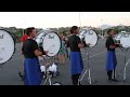 Blue Devils Drumline 2012 in the lot