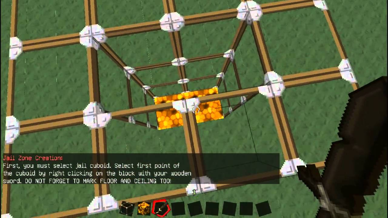 Minecraft-[CGR] สอนใช้ Plugin Jail - YouTube