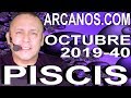 Video Horscopo Semanal PISCIS  del 29 Septiembre al 5 Octubre 2019 (Semana 2019-40) (Lectura del Tarot)