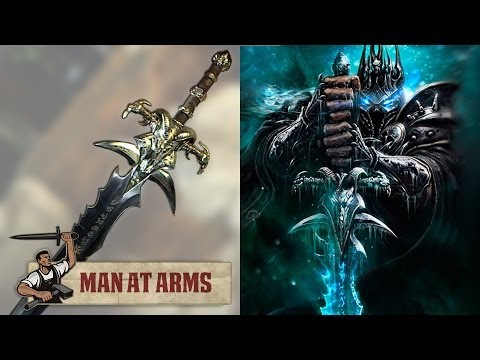 Man At Arms Lamento Gélido Lich rei WWO World of Warcraft - Mundo Nerd