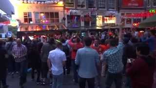 WK 2014 Spanje Nederland Leideseplein