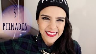 ¡5 PEINADOS MUY FÁCILES!   -DE LUNES A VIERNES-   ♥Yuya