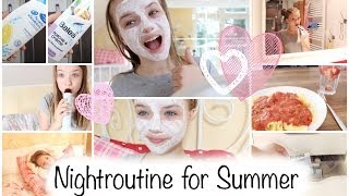 Meine Abendroutine | Summer Edition ☀💗✨ mit Jule E.