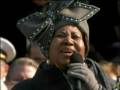 Aretha Franklin  MY COUNTRY 'TIS OF THEE  Inauguration Day 2009