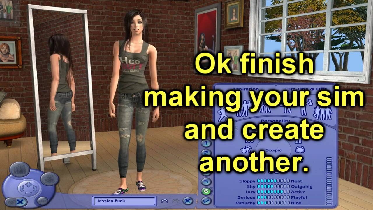 What Is The Cheat To Move Sims On Sims 2