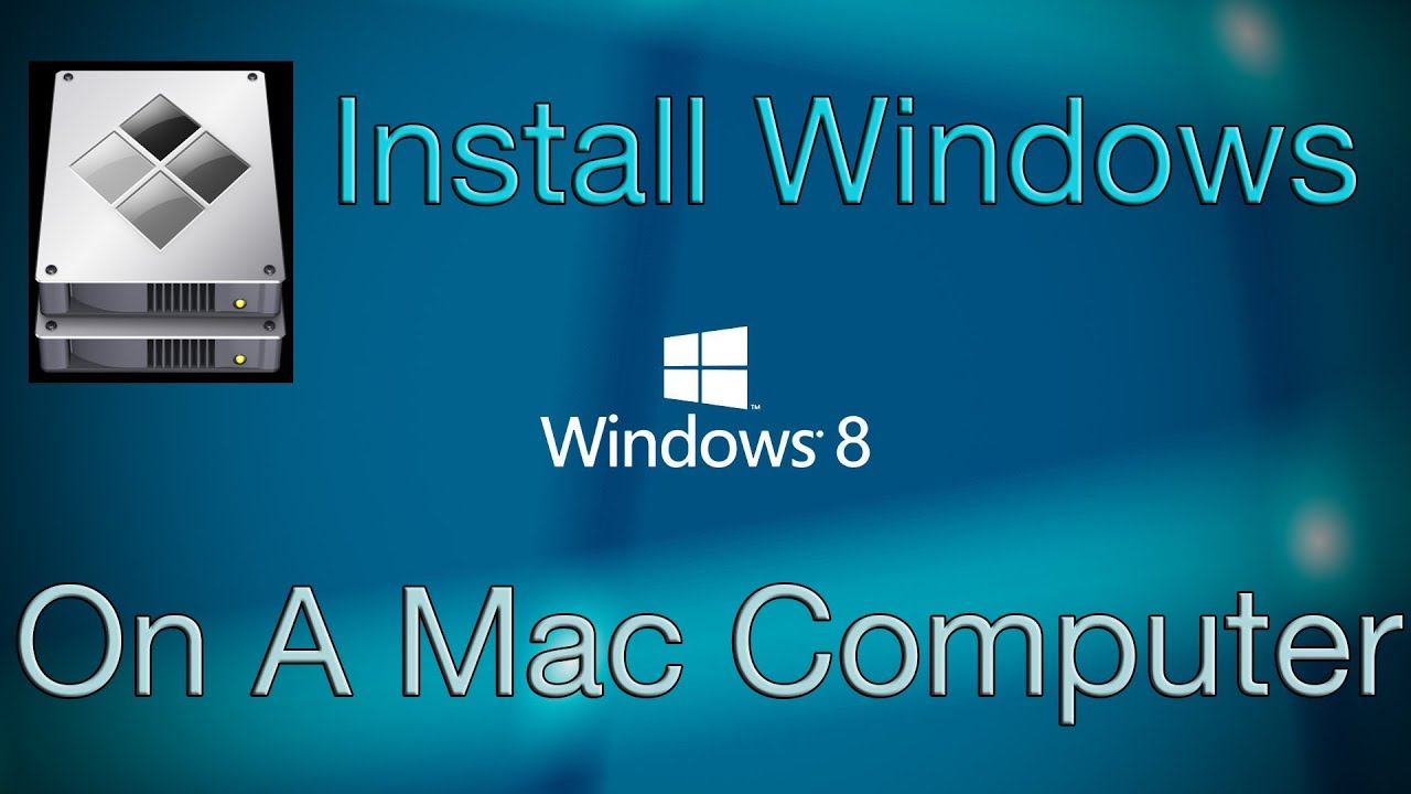 Installing windows 7 on imac