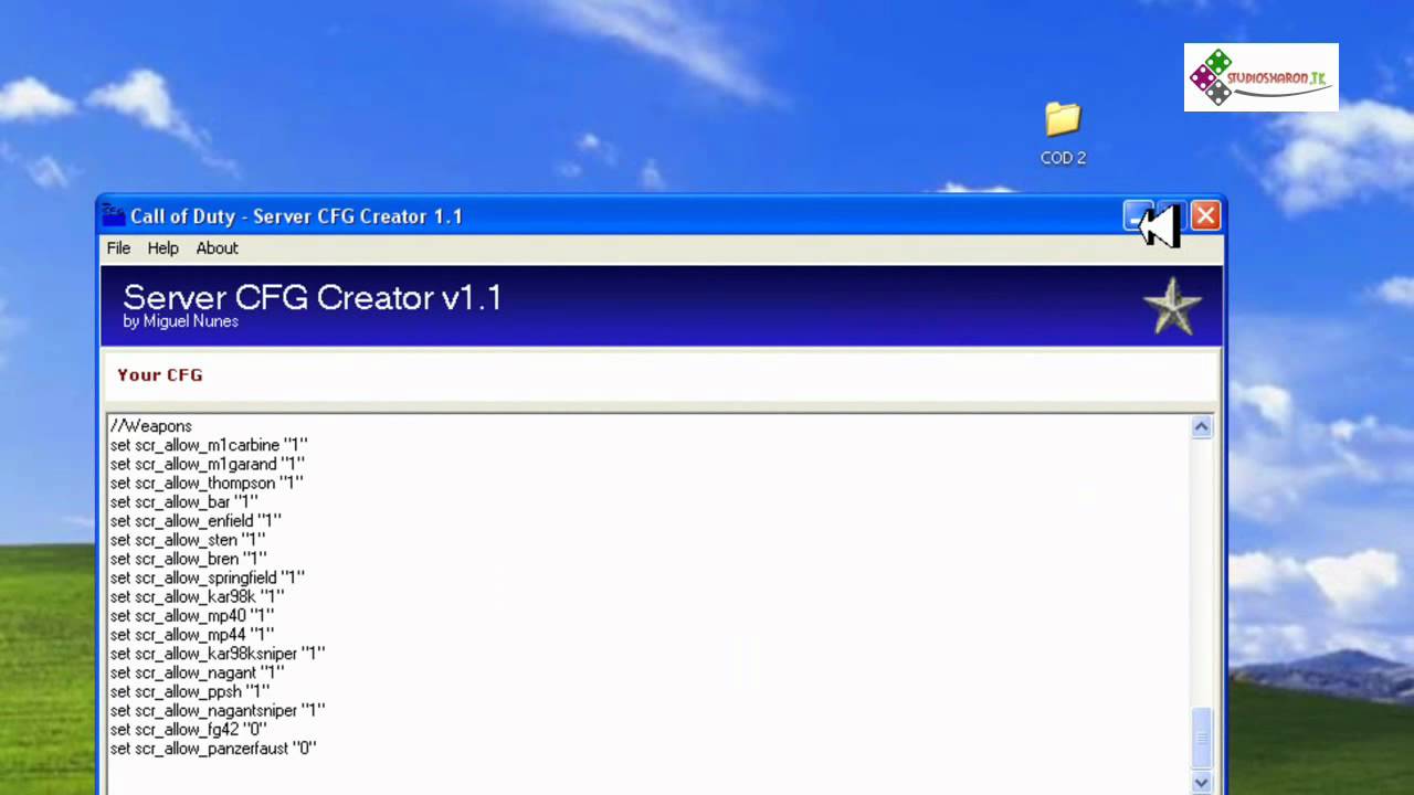 Crear servidor Call Of Duty 2 (Cod 2) Cracked - YouTube
