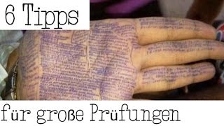 6 Tipps für große Prüfungen (Abi & Co.)