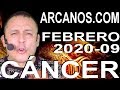 Video Horóscopo Semanal CÁNCER  del 23 al 29 Febrero 2020 (Semana 2020-09) (Lectura del Tarot)