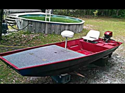 14ft Jon Boat Modification - YouTube