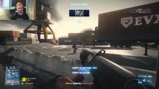 17 Killstreak w/ Spas 12 - Battlefield 3 Streamhighlight