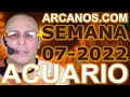 Video Horscopo Semanal ACUARIO  del 6 al 12 Febrero 2022 (Semana 2022-07) (Lectura del Tarot)